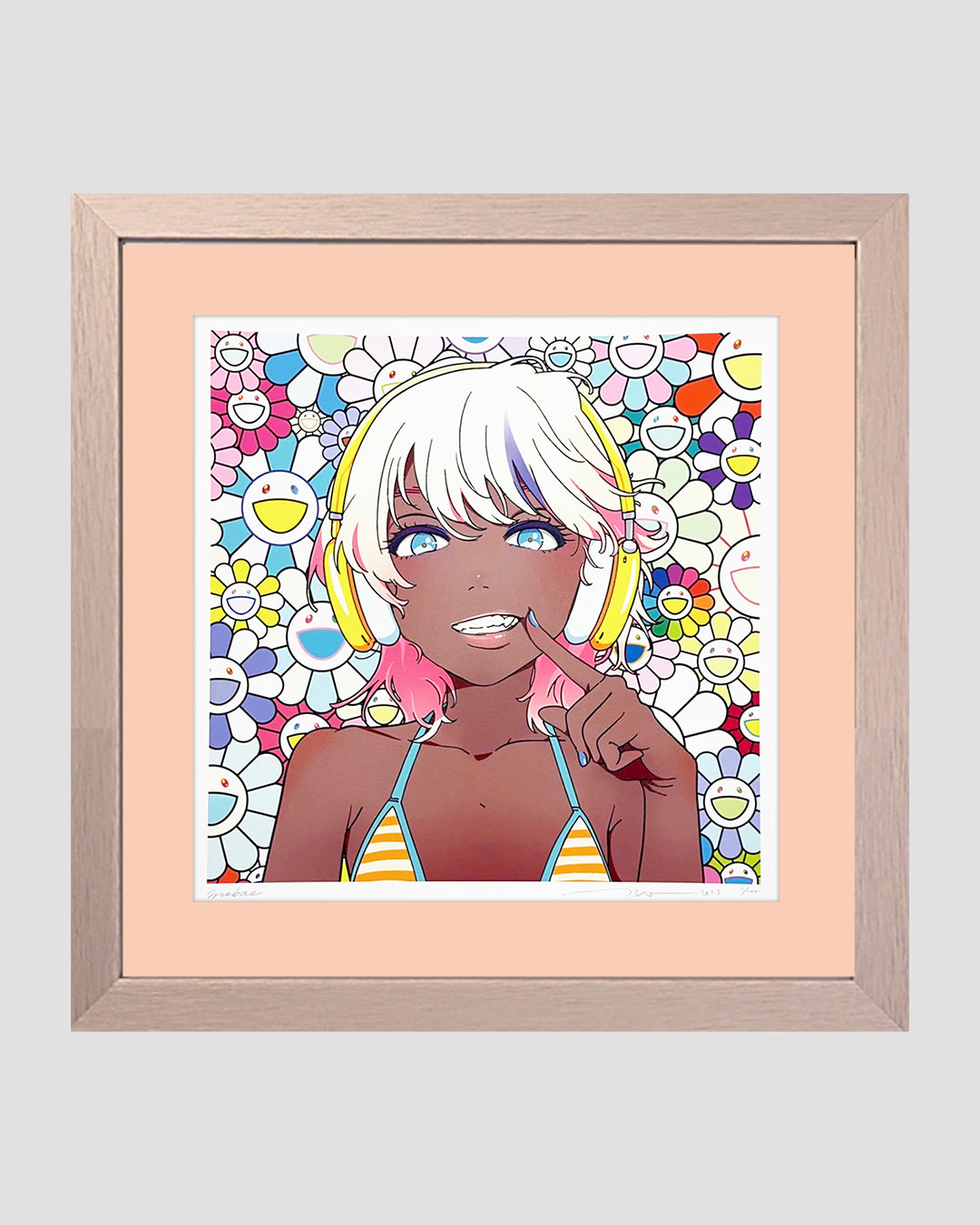 smile_01 w M.F 村上隆 mebae Takashi Murakami, mebae, Kaikai Kiki | smile_01 w M.F (2022