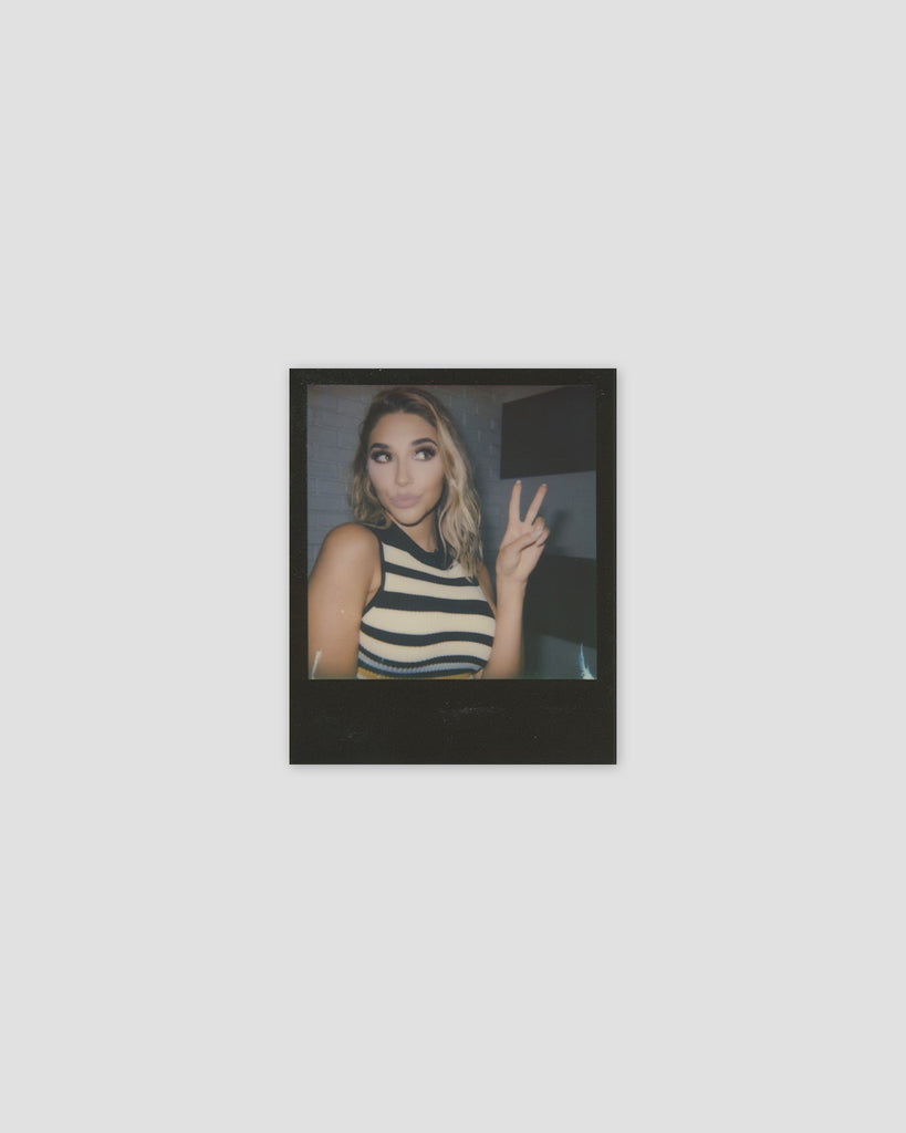 Chantel Jeffries Polaroid, 2016