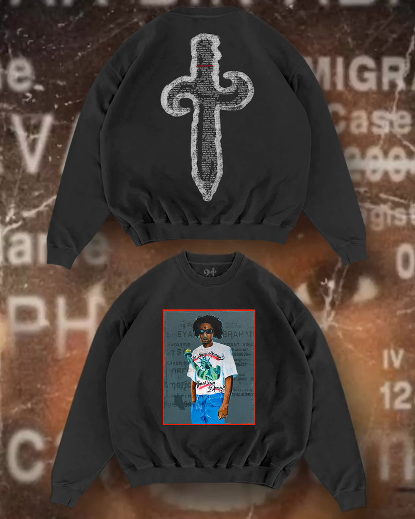 Airbrush Tee for 21 Savage, 2024