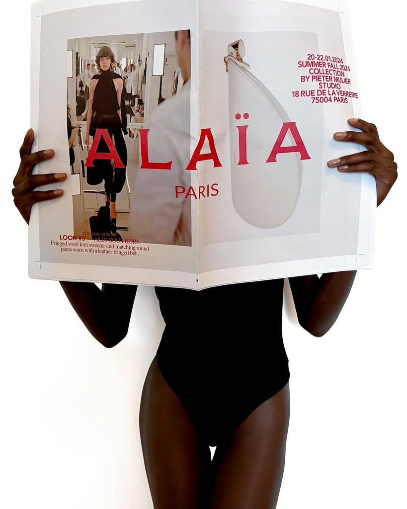 ALAÏA SF24 DIARY by Pieter Mulier / Anthony Seklaoui, Summer Fall 24