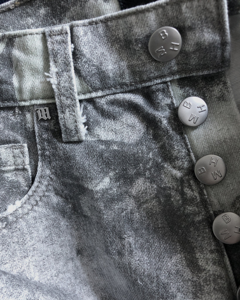 Tamara Grey Graphic Men's Denim Trouser Jeans, AW21