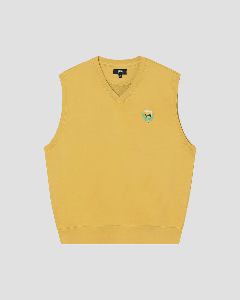Fleece Vest Yellow, SS22