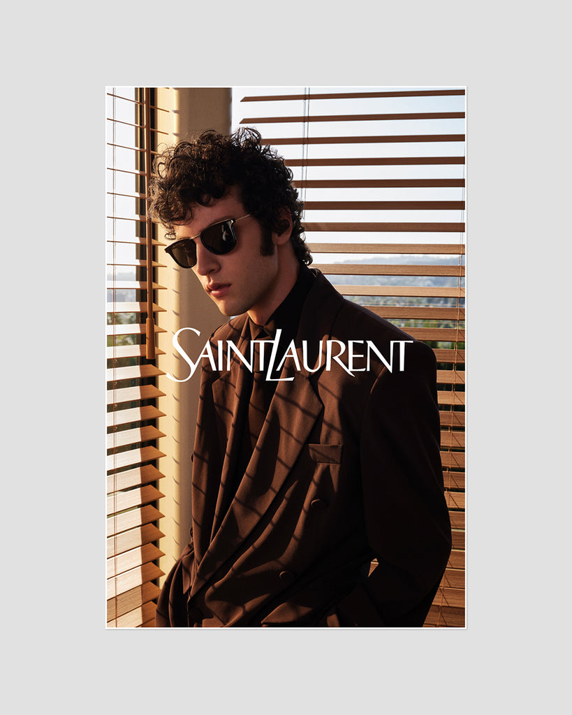 YSL Campaign Advertisement Poster - Dominic Sessa by Gray Sorrenti, Fall 2024