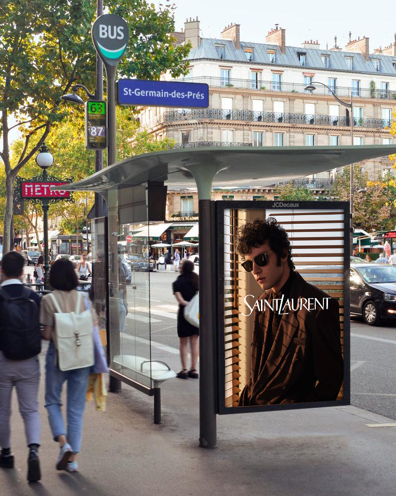 YSL Campaign Advertisement Poster - Dominic Sessa by Gray Sorrenti, Fall 2024