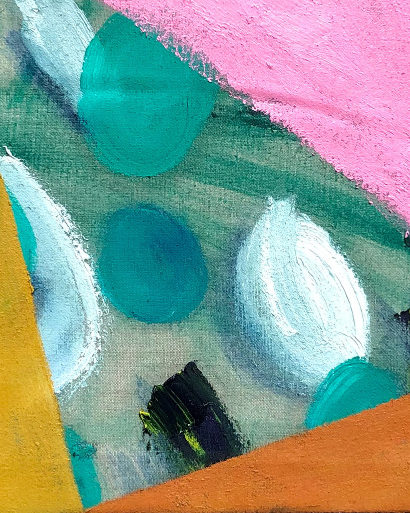 Untitled Pink and Green, 2018