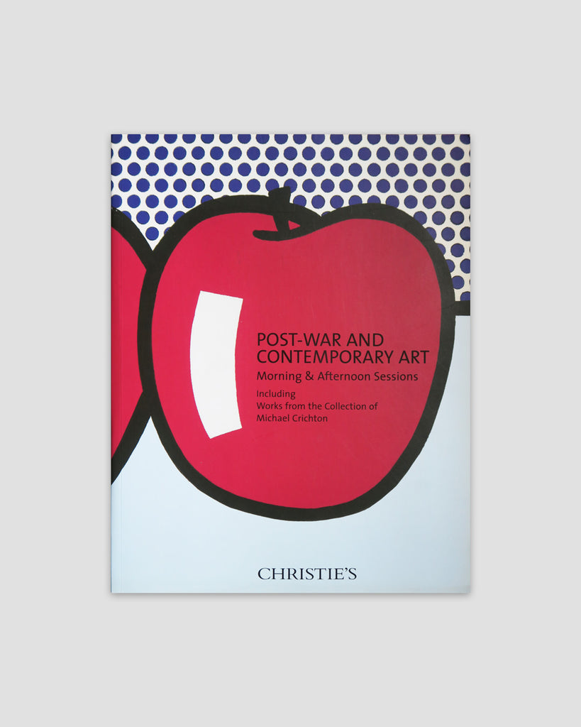 Post-War and Contemporary Day Sale: Michael Crichton Collection Catalogue, 2011